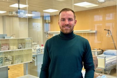 Binder im Übungsraum