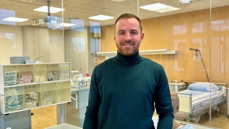 Binder im Übungsraum