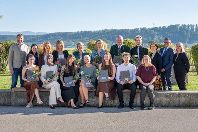 Gruppenfoto der Operationstechnischen AssistentInnen Vöcklabruck