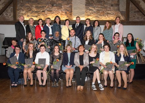 Gruppenfoto Abschlussfeier