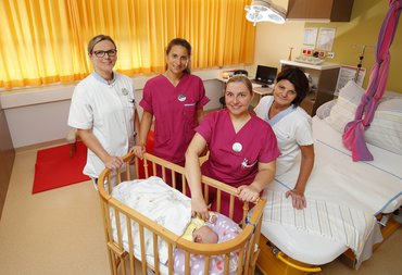 Hebammenteam im Kreiszimmer