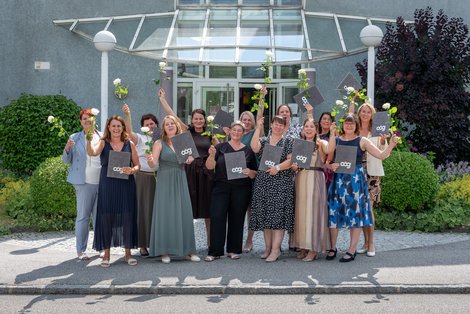 Gruppenfoto AbsolventInnen