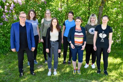 Gruppenfoto der Abschlussklasse BFP