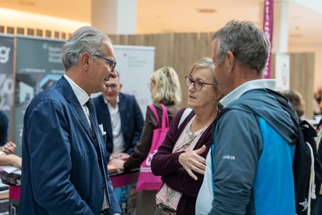 Experten-Besucher Gespräch