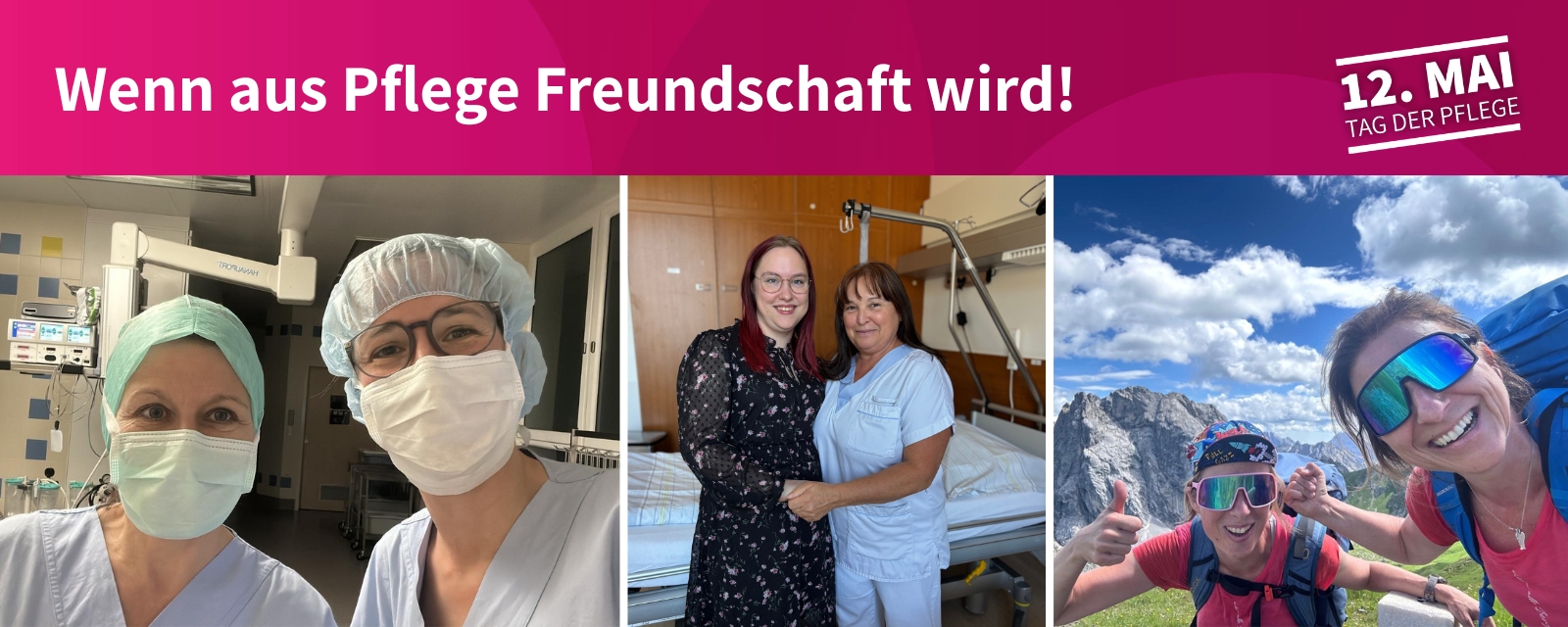 Slider Tag der Pflege 2025 Pyhrn-Eisenwurzen Klinikum