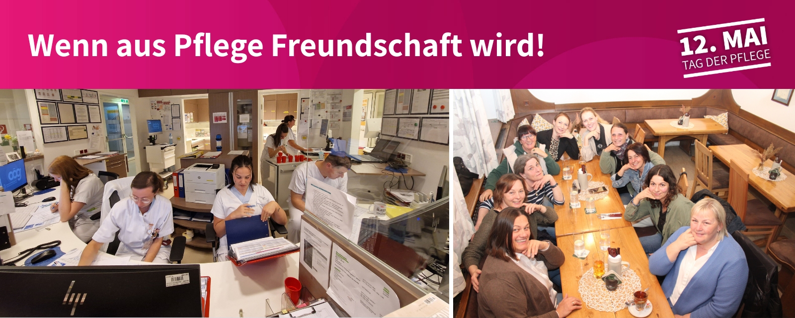 Slider Tag der Pflege 2025 Klinikum Schärding