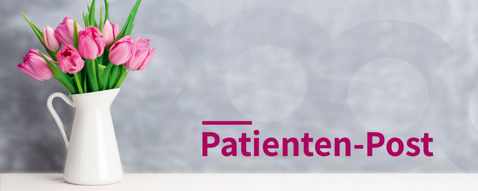 Symbolbild Patienten-Post Onlinegrusskarte