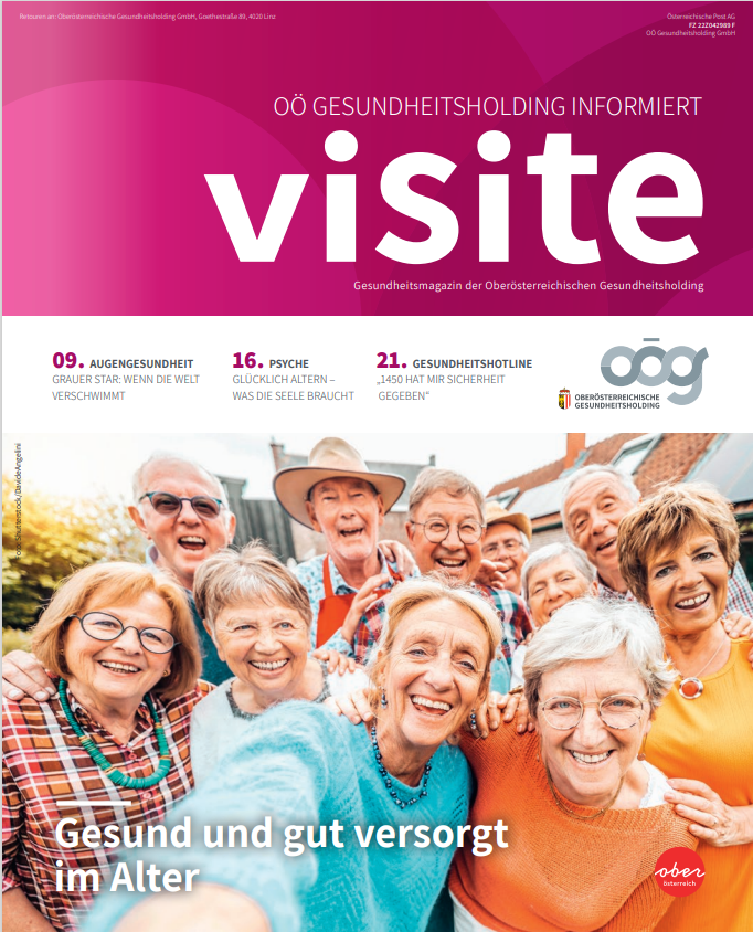 Titelseite Visite Thema Gesund im Alter