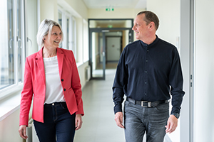 Frau Teufelsbrucker und Herr Altendorfer